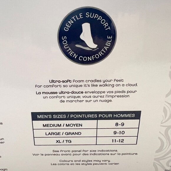 Brand New Men's Memory Foam Slippers Size 8 to 9! - Picture 12 of 16